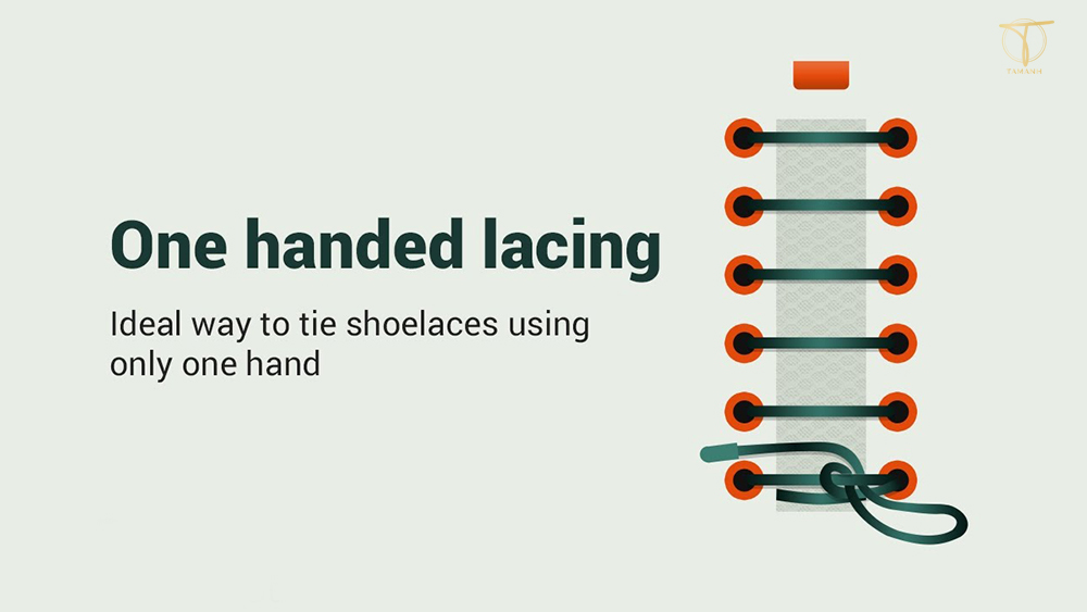 Cách buộc dây giày nhanh kiểu One Handed