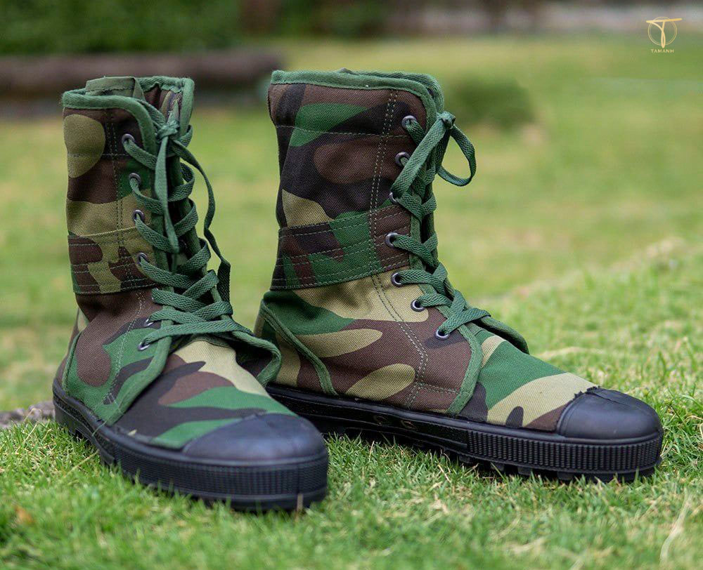 Cách buộc dây giày theo phong cách quân đội