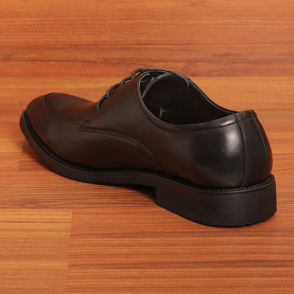 Giày tây nam cột dây kiểu Derby GNTA0126-D đen