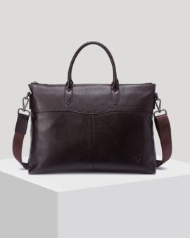 túi xách nam màu nâu TTA918110118-N ảnh 5