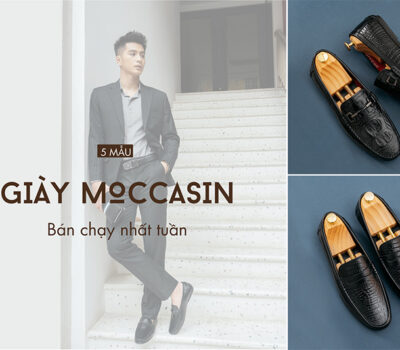 Giày Moccasin là gì? Các mẫu giày Moccasin phổ biến hiện nay