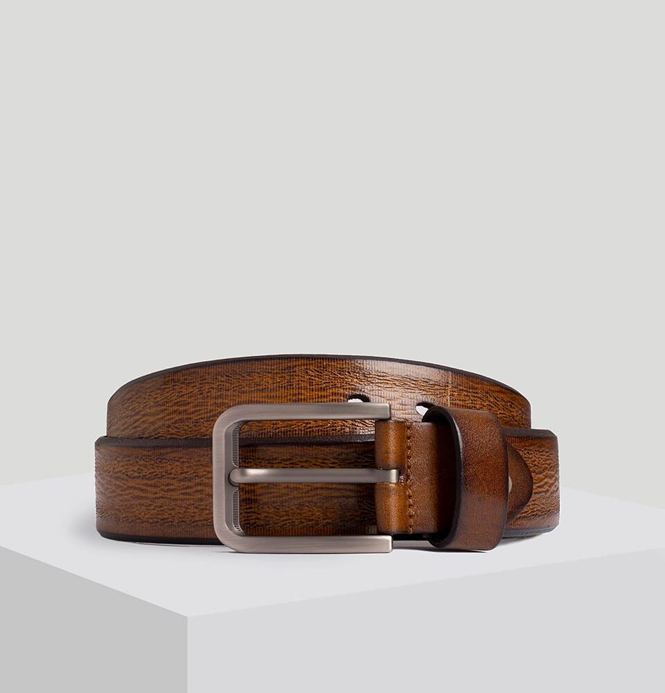 thắt lưng công sở DJTANHZ-381-KHAKI ảnh 1