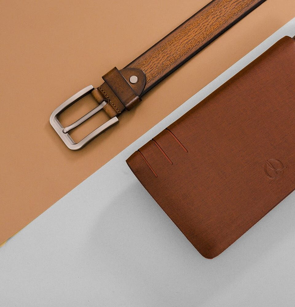 thắt lưng công sở DJTANHZ-381-KHAKI ảnh 2