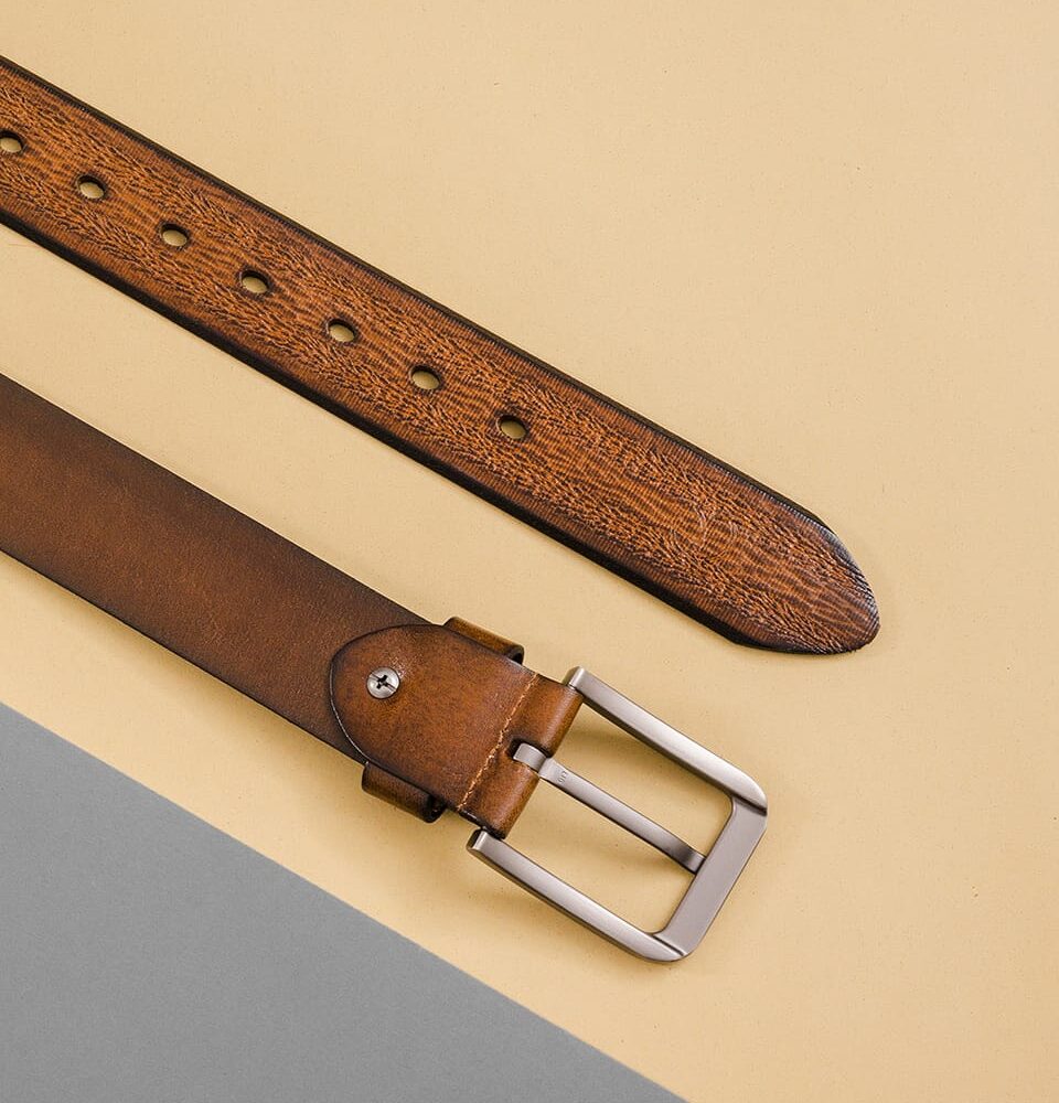 thắt lưng công sở DJTANHZ-381-KHAKI ảnh 4