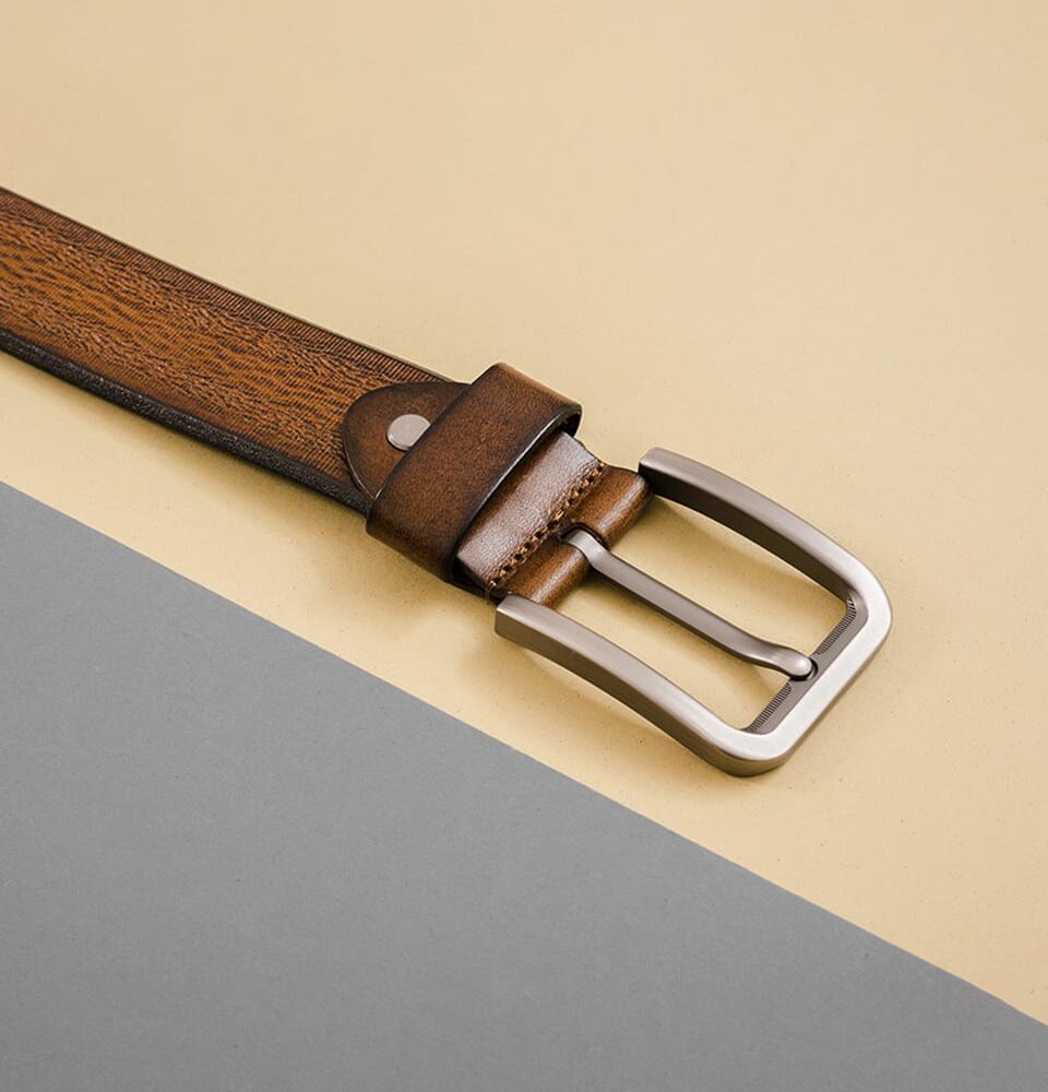 thắt lưng công sở DJTANHZ-381-KHAKI ảnh 5