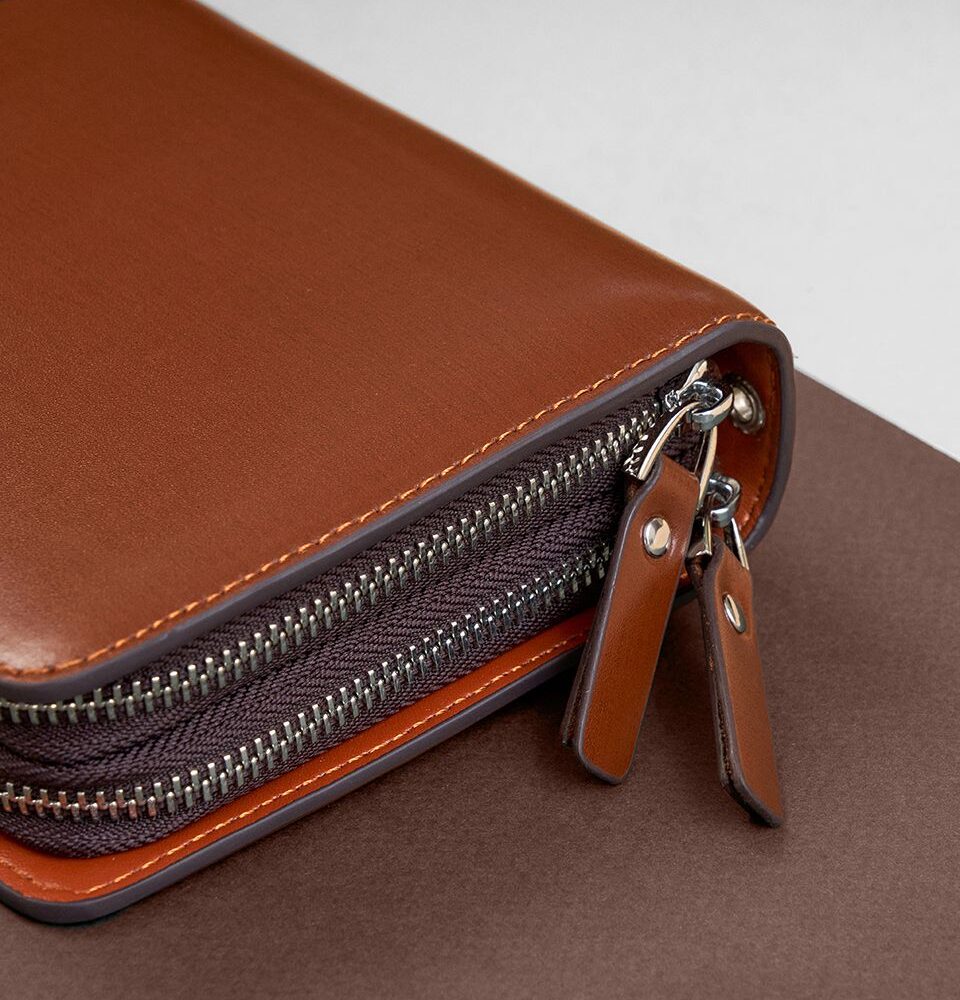 clutch nam màu nâu VCTTASZB19-N ảnh 2