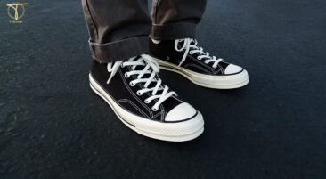 Cách buộc dây giày Converse 5,6,7 lỗ đơn giản mà cực đẹp