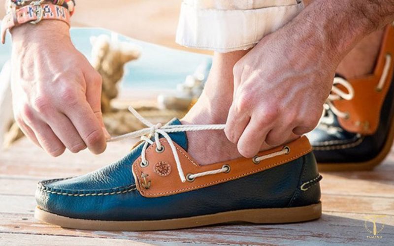 Cách buộc day giày Boat shoe đúng cách