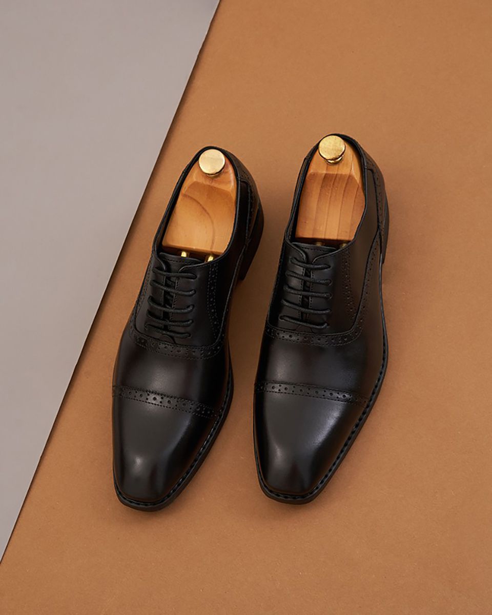 giày oxford phối họa tiết GNTA0528-D ảnh 4