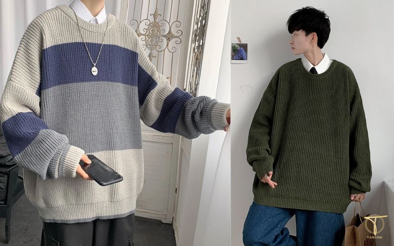 Áo len nam giả hai mùa đông cộng với nhung dày Hàn Quốc đan áo sơ mi cổ áo  sơ mi nam bên trong áo dày | Lumtics | Lumtics - Đặt