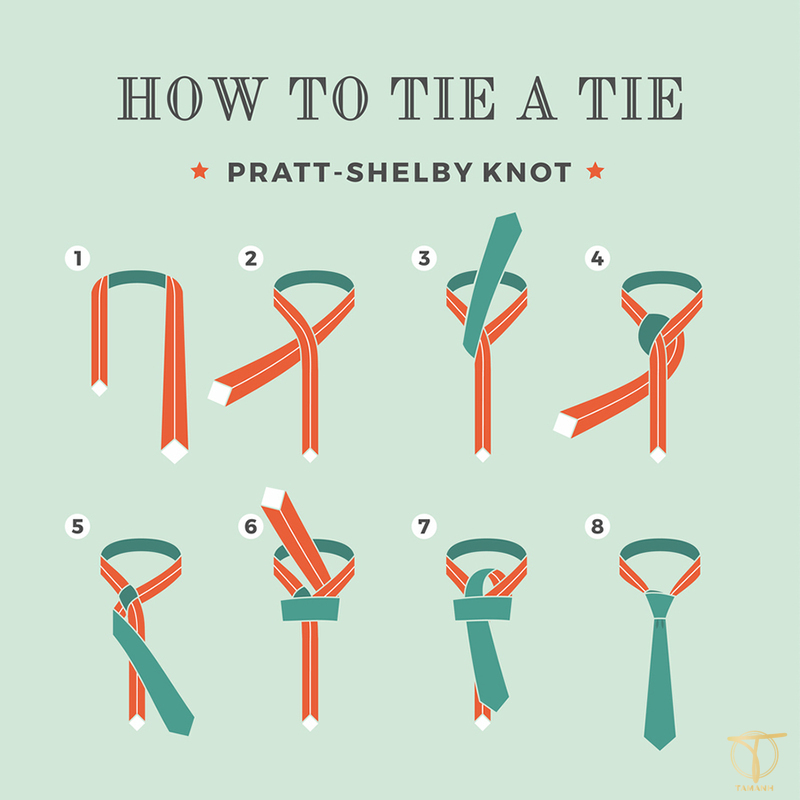 cách thắt cà vạt truyền thống