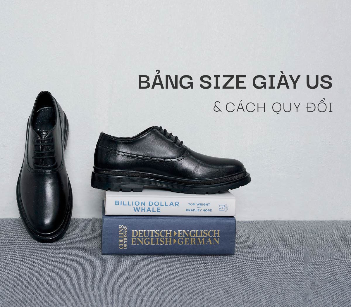 Bảng size giày US và Hướng dẫn quy đổi kích thước chuẩn