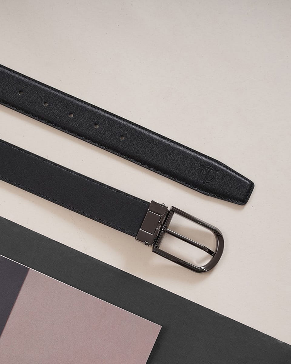 dây lưng da bò D480-202301D ảnh 5