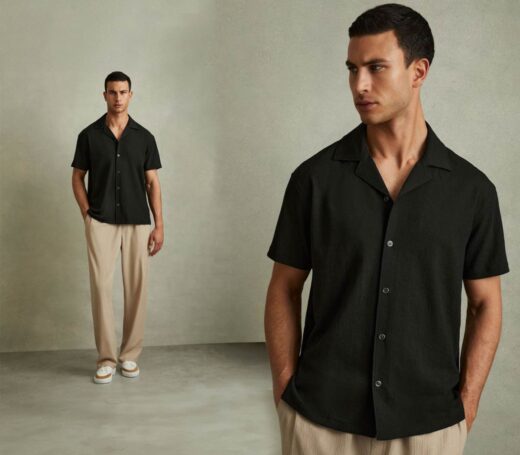 Cách phối đồ với áo sơ mi đen nam nữ thời trang đẹp nhất