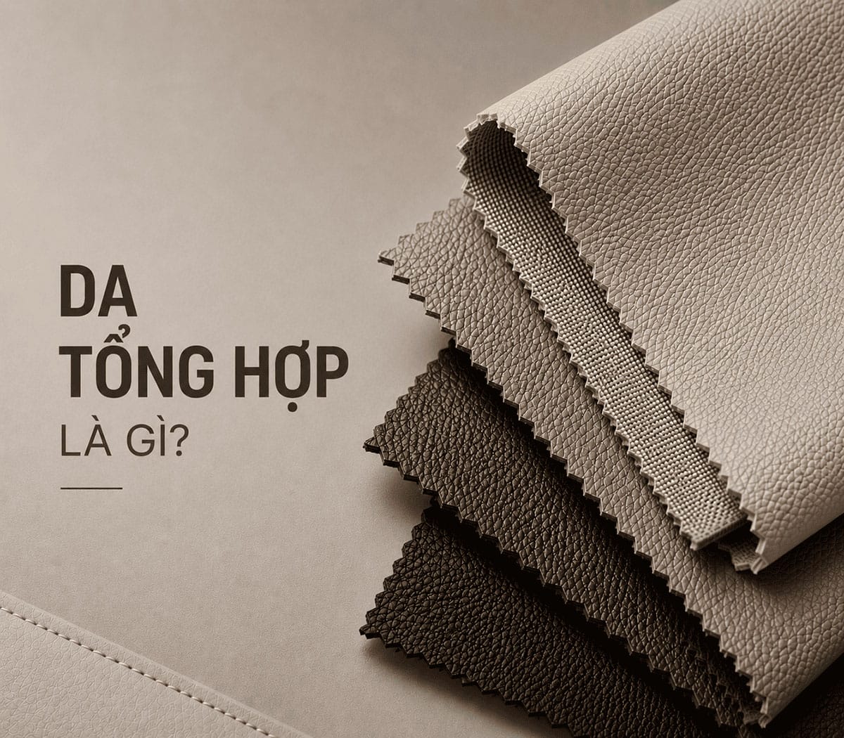 Da tổng hợp là gì? Phân biệt, ưu điểm cách nhận biết da tổng hợp