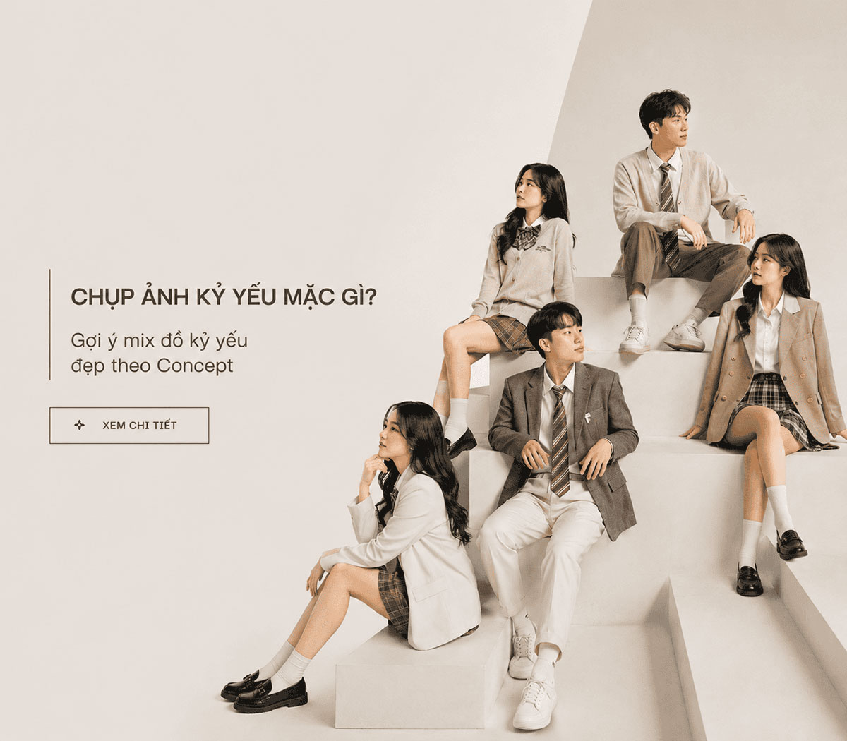 Chụp ảnh kỷ yếu mặc gì? Gợi ý mix đồ kỷ yếu đẹp theo Concept