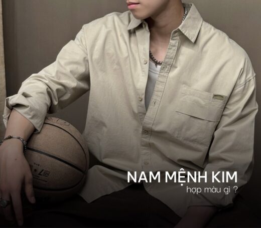 Nam Mệnh Kim Hợp Màu Gì? Cách Mix Đồ Hợp Màu Chuẩn Phong Thủy