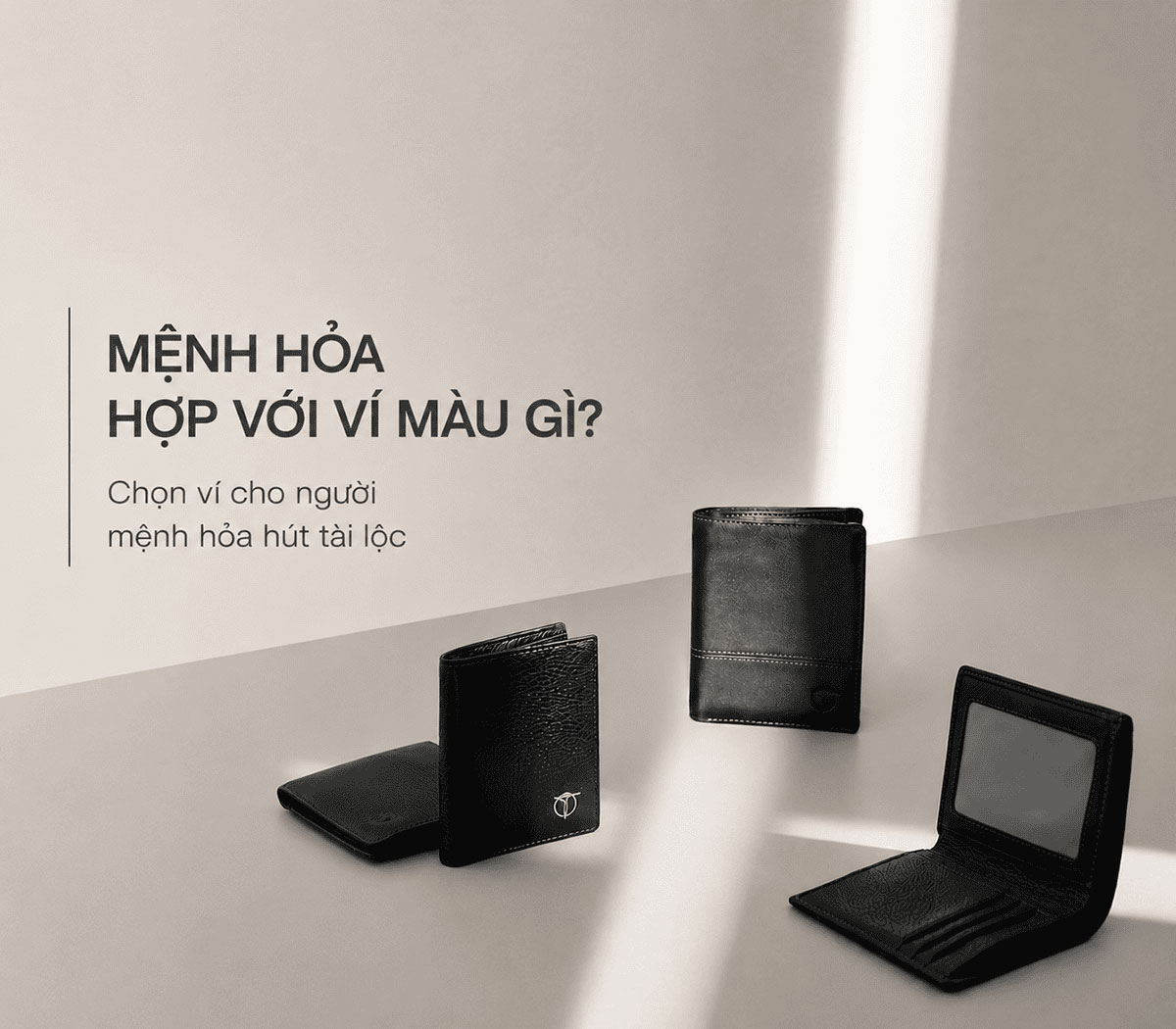 Mệnh hỏa hợp với ví màu gì? Chọn ví cho người mệnh hỏa hút tài lộc