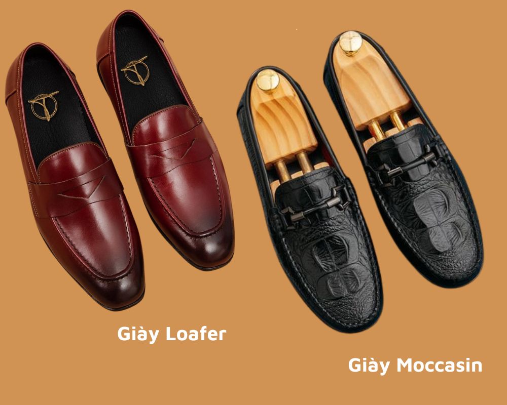 Cách phân biệt Giày Loafer & Giày Moccasin cực đơn giản