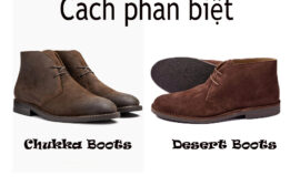 Phân biệt giày Chukka Boots và Desert Boots như thế nào?