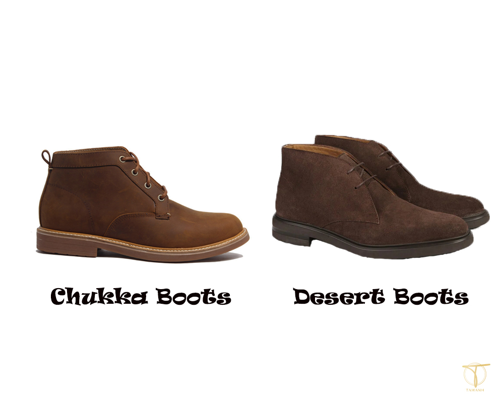 Phân biệt giày Chukka Boot và giày Desert Boots 2