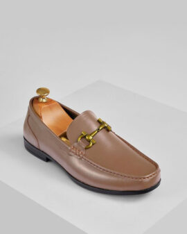 giày Horsebit màu cafe GNTA612-CF ảnh 1
