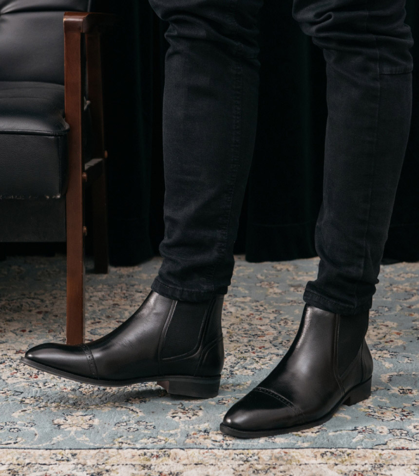 Giày Boot nam đẹp, mẫu giày Combat, Chelsea Boot mới 2025 22 Thế Giới Đồ Da Tâm Anh