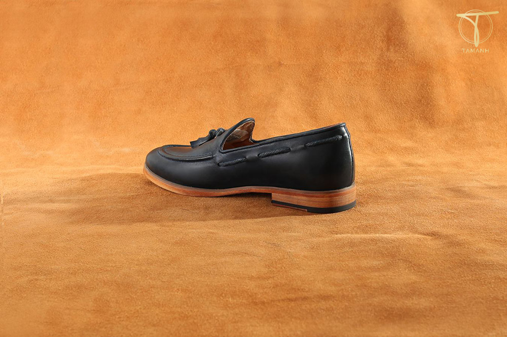 giày đế gỗ nam