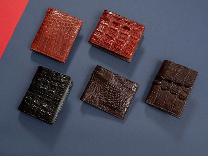 35+ Mẫu ví da cá sấu 2 mặt, bóp cá sấu 2 mặt đẹp hiệu Tâm Anh 10 Mẫu ví da cá sấu 2 mặt bán chạy