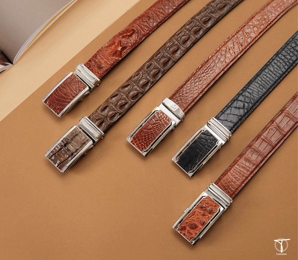 cách bảo quản thắt lưng da cá sấu ảnh 6