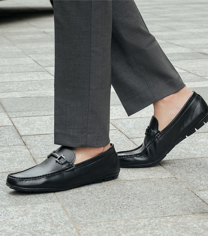 ảnh giày da nam đế bằng 6