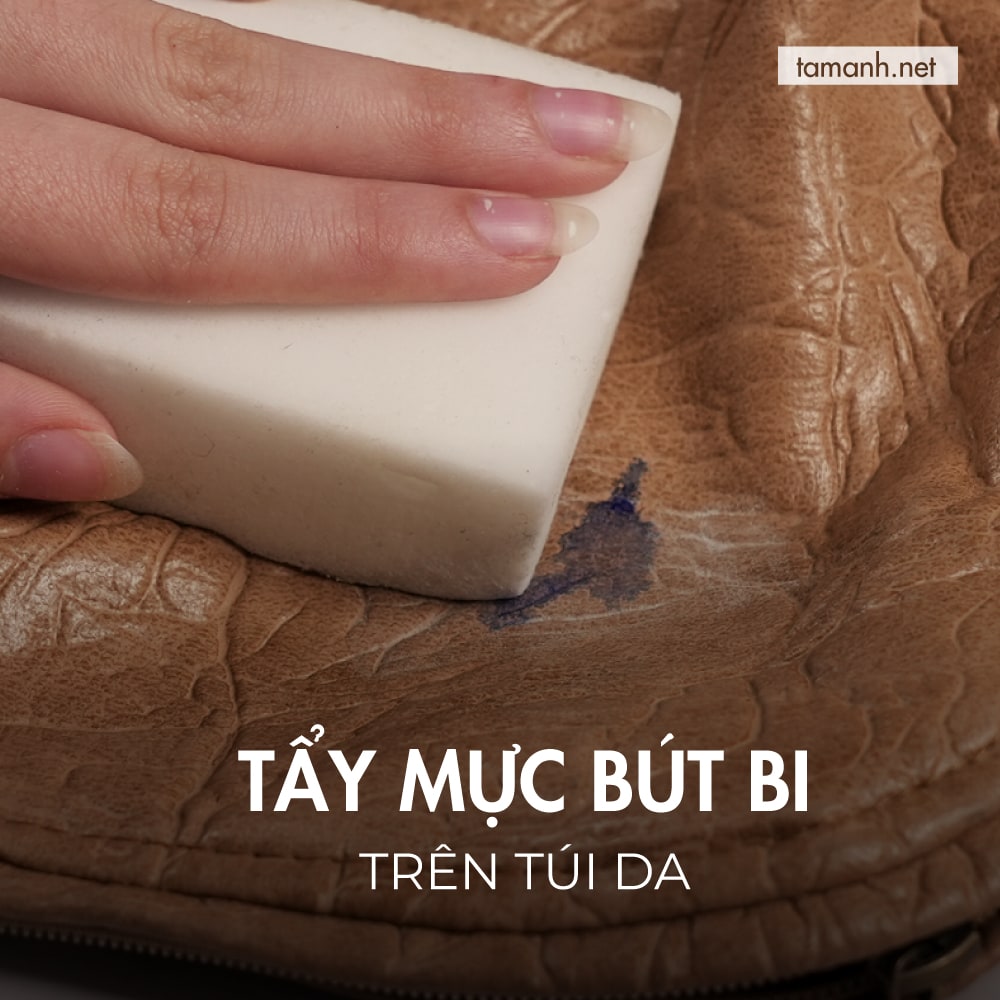 Top 8 cách tẩy mực bút bi trên túi da nhanh và hiệu quả