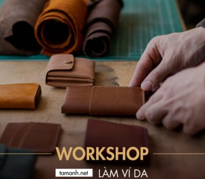 Top 6 workshop làm ví da thủ công cho người mới bắt đầu