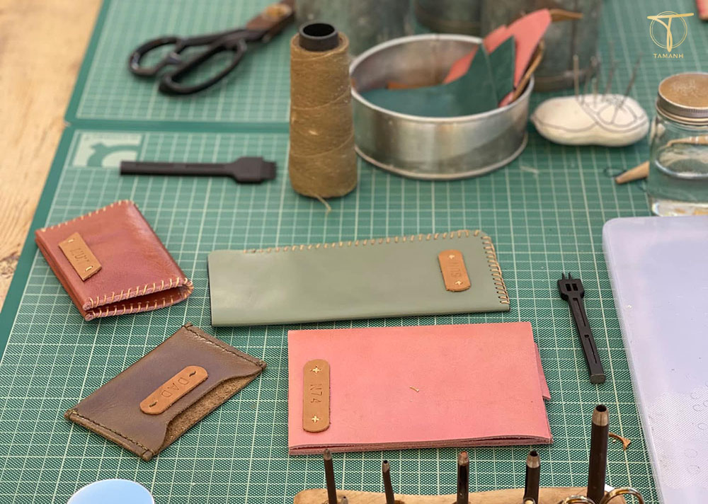 Top 6 workshop làm ví da thủ công cho người mới bắt đầu 5 Học làm đồ da Handmade tại K.A Leather Workshop