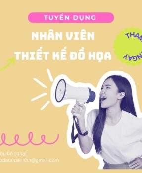 Tâm Anh tuyển dụng nhân viên thiết kế đồ họa đi làm ngay