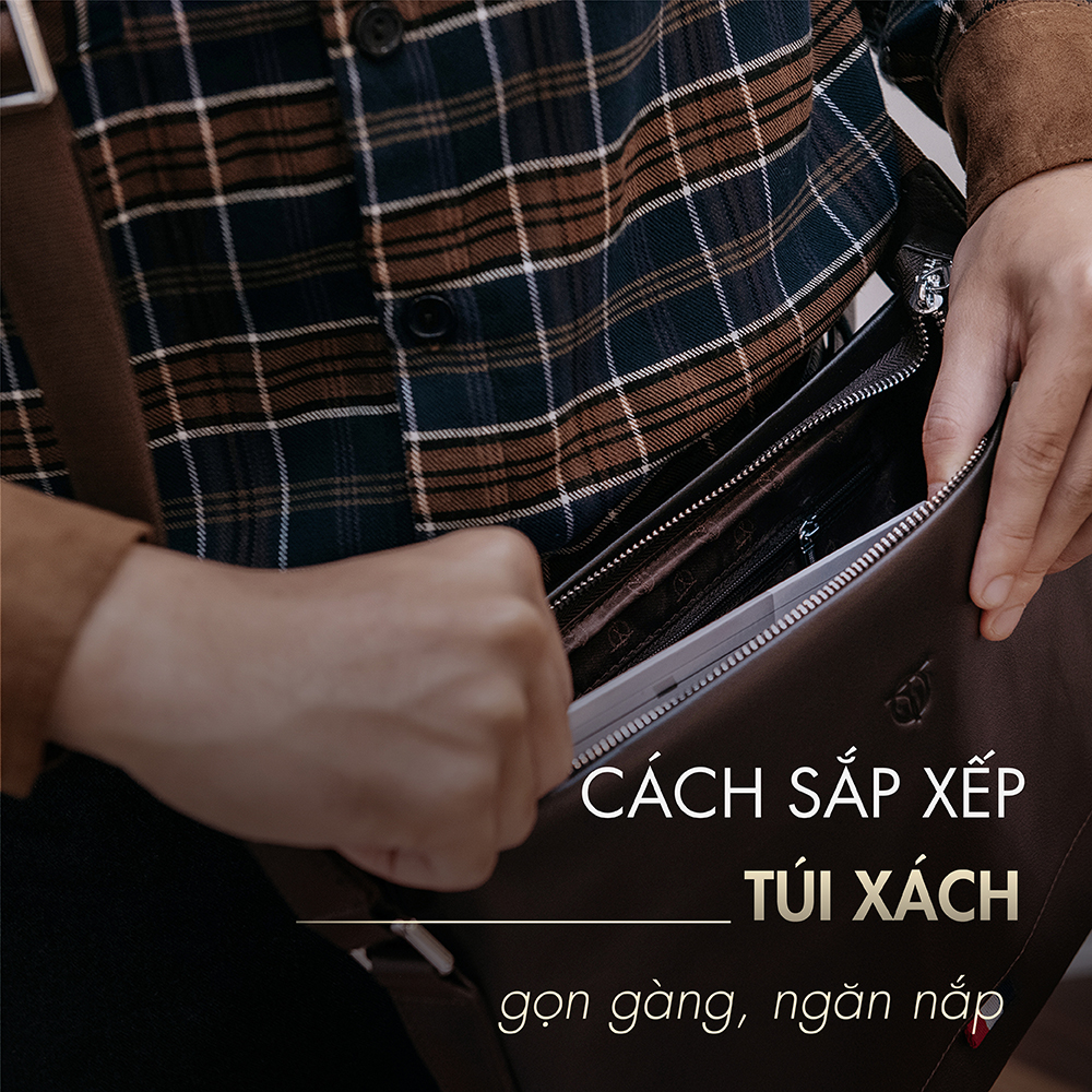 [Mẹo] Cách sắp xếp túi xách gọn gàng, ngăn nắp trong tích tắc