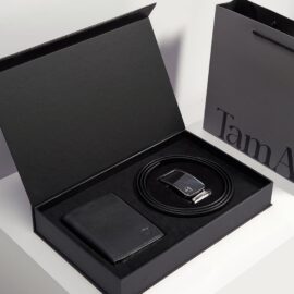 Set quà tặng ví da thắt lưng cao cấp CBTA06