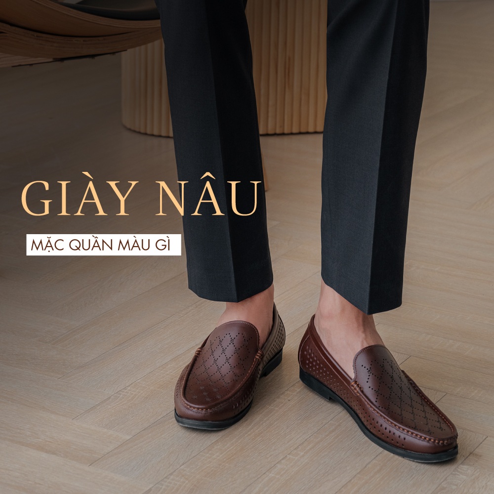 Mẹo mix & match: Giày nâu mặc quần màu gì thì hợp cho nam?