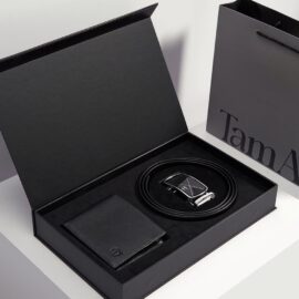 Set quà tặng nam ví da thắt lưng sang trọng CBTA04