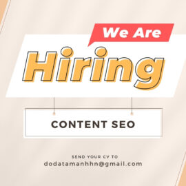 TUYỂN DỤNG CONTENT SEO CHO WEBSITE