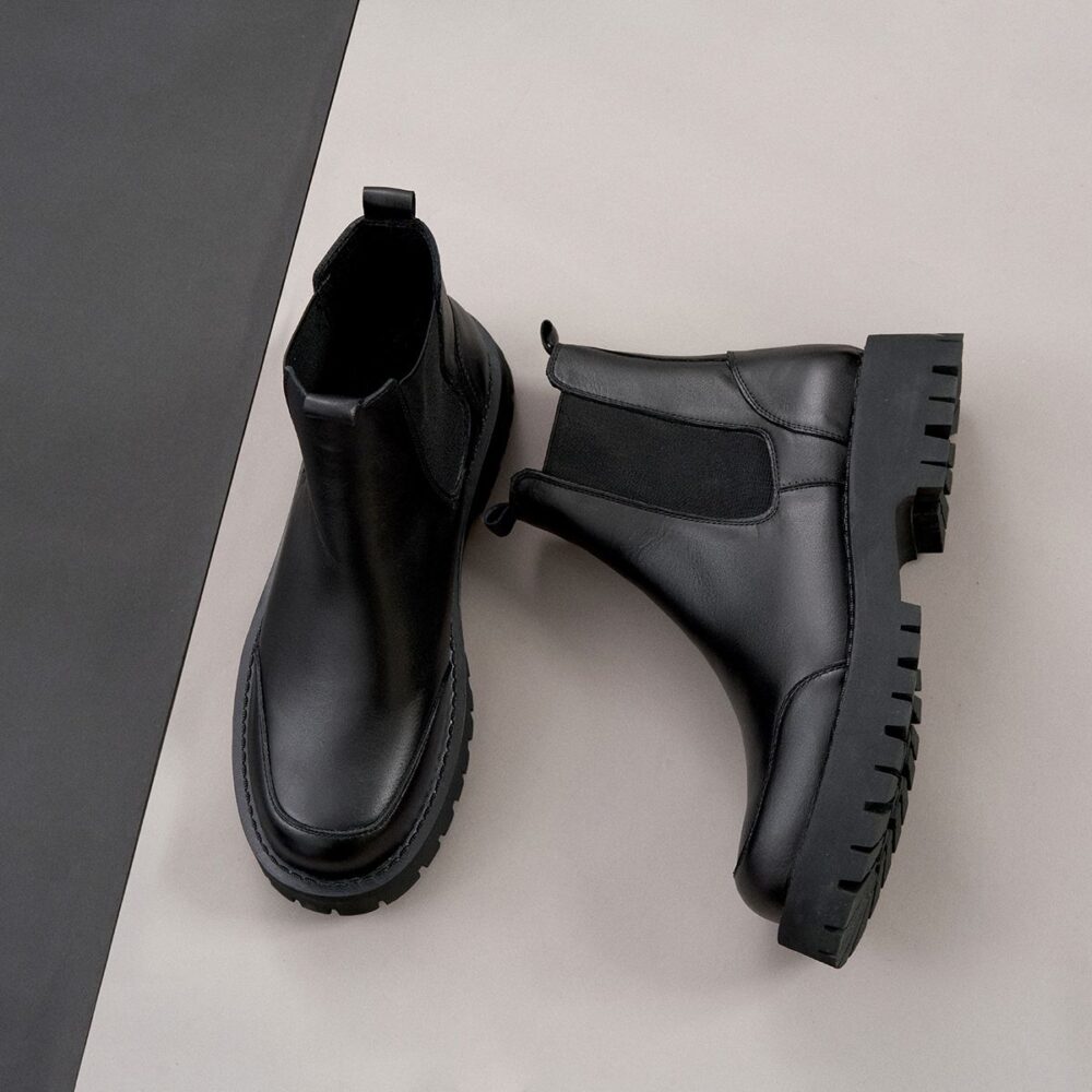 giày chelsea boot đế cao GNTA51-5102-D ảnh 1