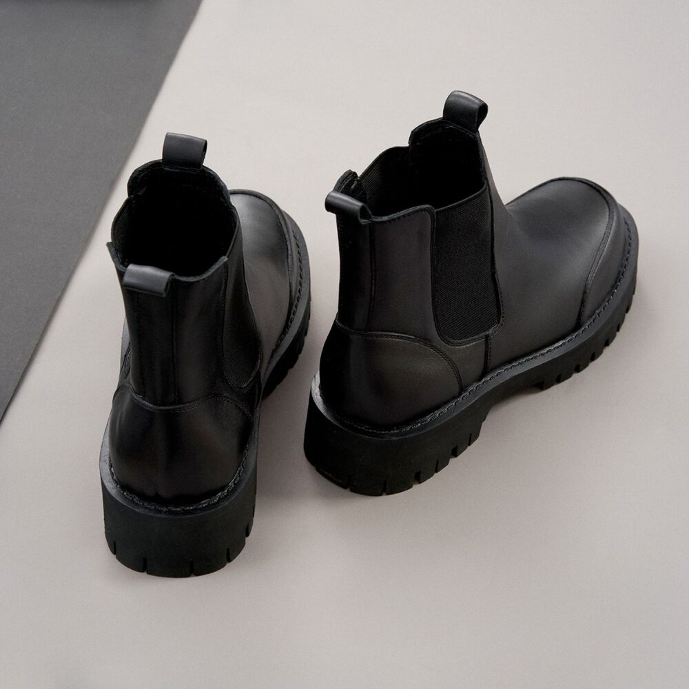 giày chelsea boot đế cao GNTA51-5102-D ảnh 4