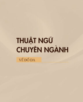 Tổng hợp thuật ngữ chuyên ngành về đồ da có thể bạn chưa biết