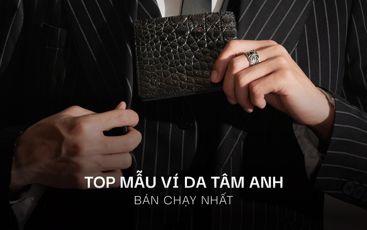 Top 10 mẫu ví da Tâm Anh bán chạy nhất 2024