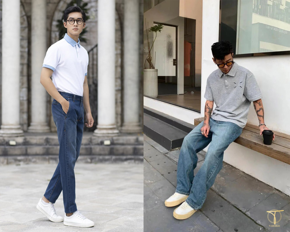 Business Core là gì? Phong cách phối đồ doanh nhân của giới trẻ 9 Chững chạc với kiểu mix polo cùng quần jeans theo phong cách business core