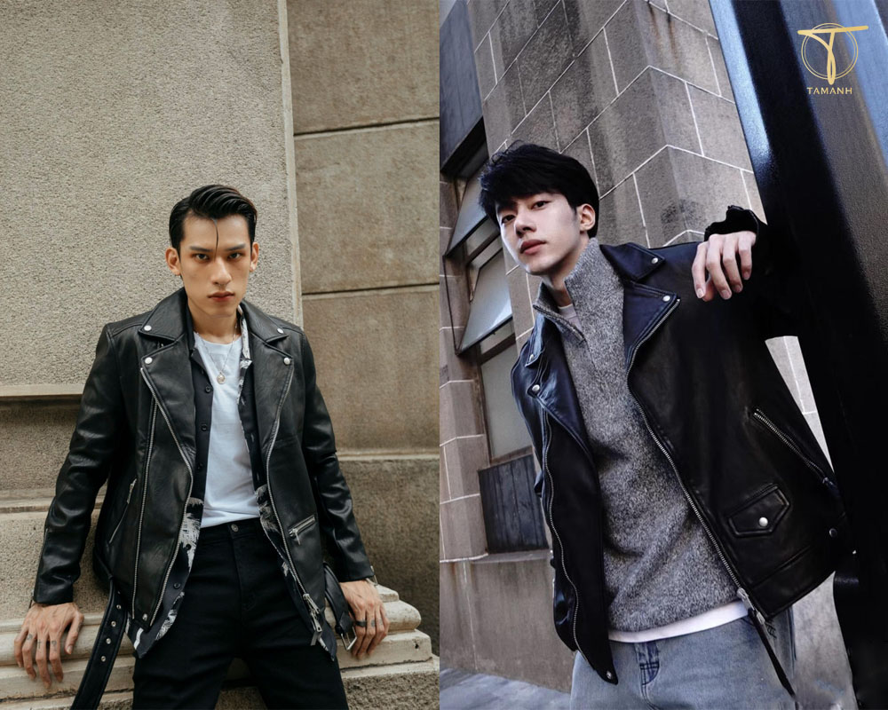 Business Core là gì? Phong cách phối đồ doanh nhân của giới trẻ 11 Mix outfit business core với áo khoác da cá tính
