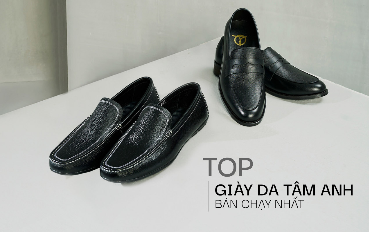 Top 10 đôi giày da Tâm Anh bán chạy nhất 2024