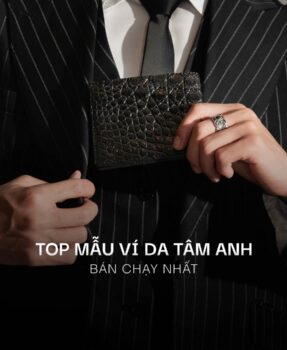 Top 10 mẫu ví da Tâm Anh bán chạy nhất 2024