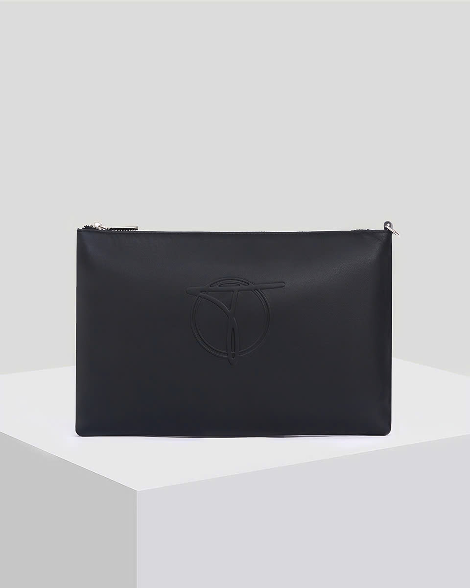 Ví cầm tay in logo nổi bật VCTTA92413060-D