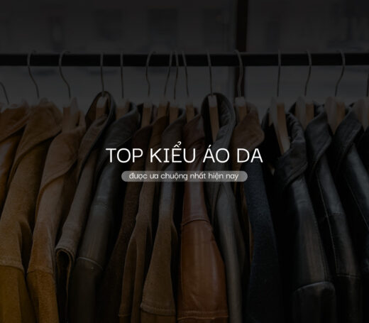 Top các kiểu áo da nam được ưa chuộng nhất hiện nay
